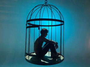Video Production Studio in Bolton Manchester Cage Prop
