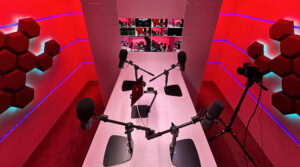 Podcast Studio Set Build