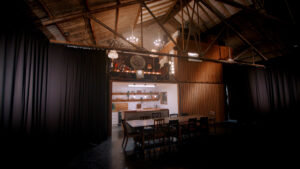 Video Production Studio Manchester Sliding door, kitchen.